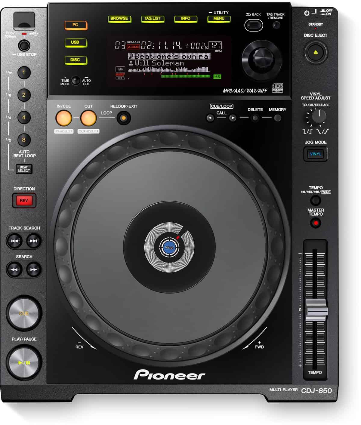 Pioneer DJ CDJ-850 K 1 Pioneer DJ CDJ-850 K 1