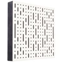 Panou acustic decorativ Mega Acoustic FiberPRO 60 BinaryBean Alb