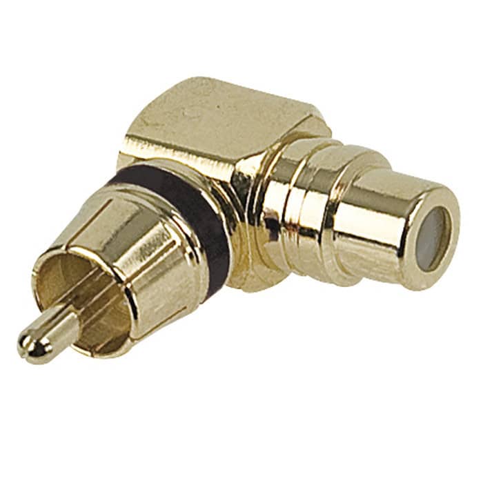 adaptor-rca-fla16b_48 Adaptor RCA 90 grade DAP AUDIO - Negru