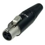 Conector mini xlr - 3 pini REAN RT3FC-B