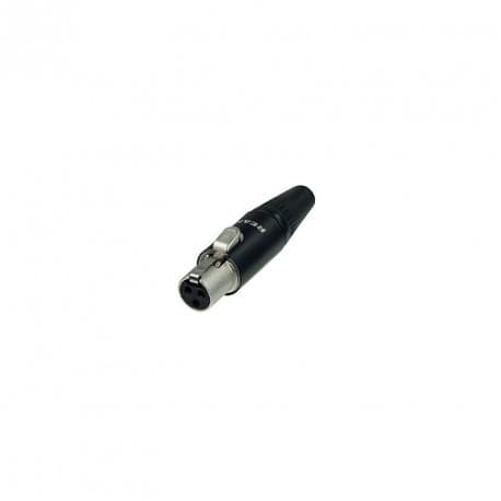 conector-mini-xlr-rean-rt3fc-b Conector mini xlr - 3 pini REAN RT3FC-B