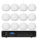 Sistem boxe suspendate sferice Adastra PS50-W Bundle 12