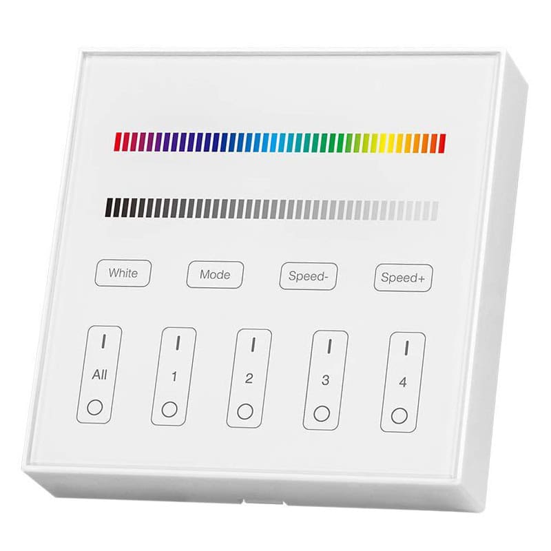 SKU-2917@1 Controler Banda LED wifi RGB + ALB 4 ZONE