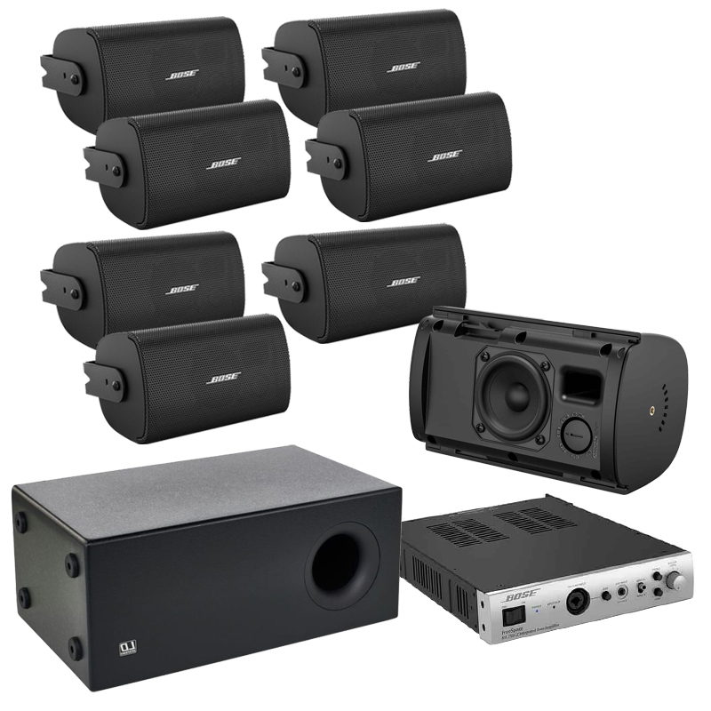 Bose Professional Freespace FS2SE Black + LD Subwoofer - Sistem