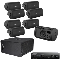 Bose Professional Freespace FS2SE Black + Subwoofer - Sistem