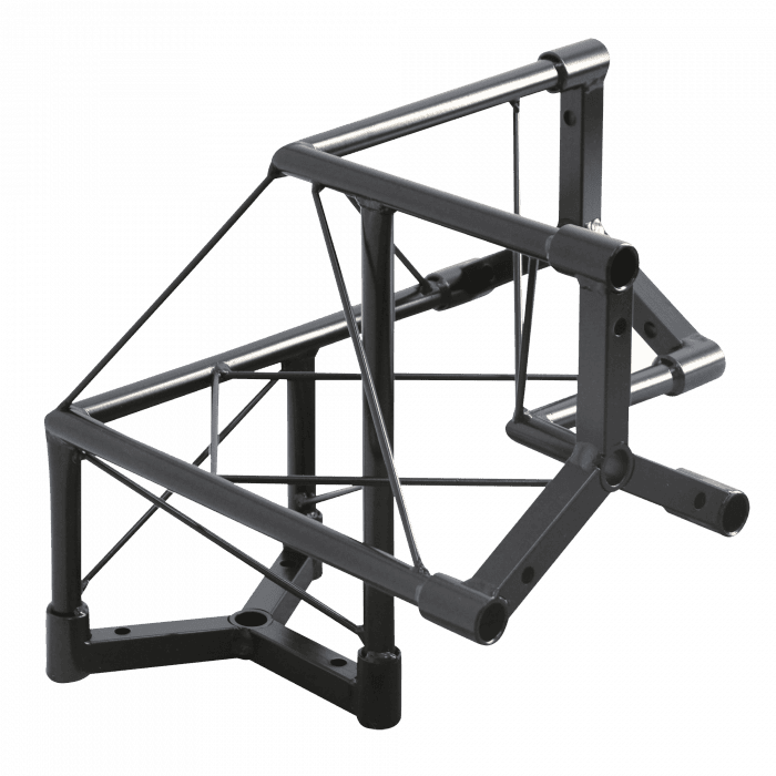 mdt20010_24 Showgear Metal Deco-20 Triangle - Corner down right - apex up