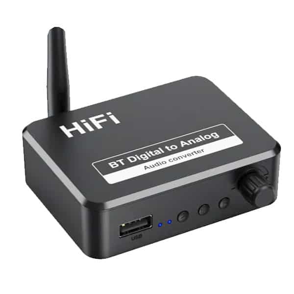 preamplificator-bluetooth Preamplificator bluetooth 5.0 Receiver U Disk Digital la Analog