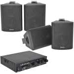 Set sonorizare ambientala receiver cu 4 boxe aplicate Ambient 10