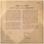 Count Basie And His Orchestra* – April In Paris 2