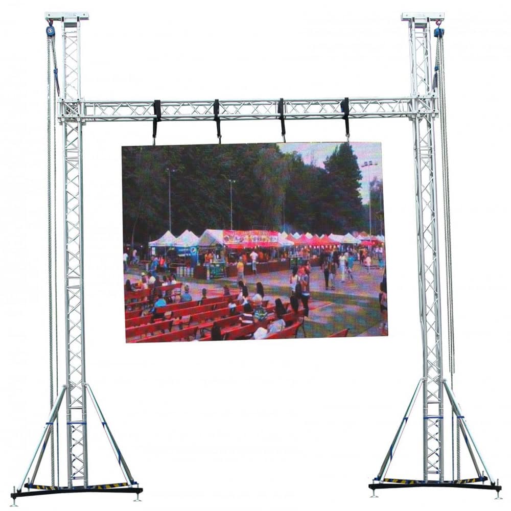 suport-ecran-led Schela mobila Ecran Led 5 x 7 m