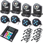 Sistem lumini DMX Eveminente moving head