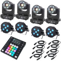 Sistem lumini DMX Eveminente moving head