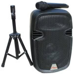 Boxa cu stativ si microfon wireless 10 inch