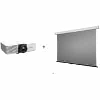 Pachet videoproiector si ecran Epson L530U