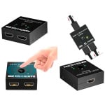 HDMI splitter bidirectional 2.0 2 porturi 4K 60Hz 2