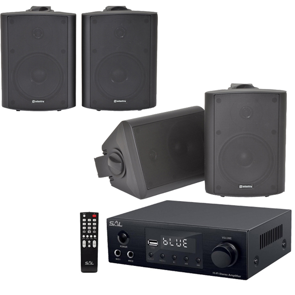 sisteem-audio-4-boxe Sistem audio 4 boxe restaurant Extended 4