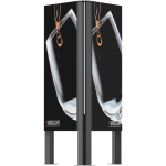 Totem luminos exterior triunghiular cu 2 sau 3 fete P4 exterior PT404 2