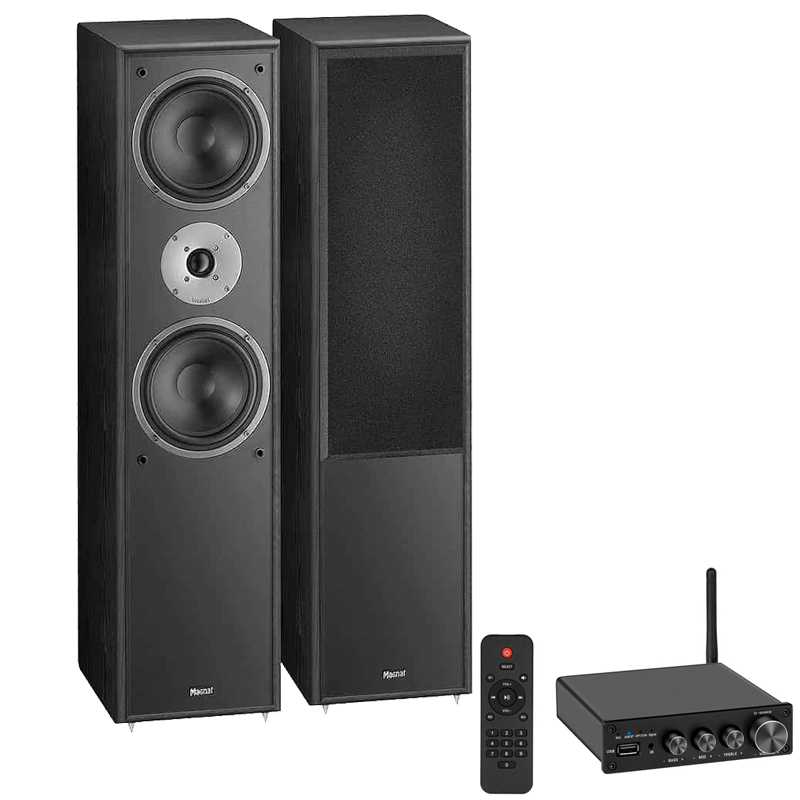 boxe-podea-magnat Magnat Monitor Supreme 802 cu amplificator Kruger