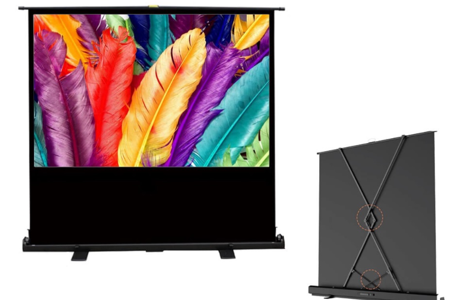 Ecran de proiectie Portabil Pull-Up Blackmount, 100", vizibil 203 x 152 cm, Format 4:3 1 Ecran de proiectie Portabil Pull-Up Blackmount, 100", vizibil 203 x 152 cm, Format 4:3 1