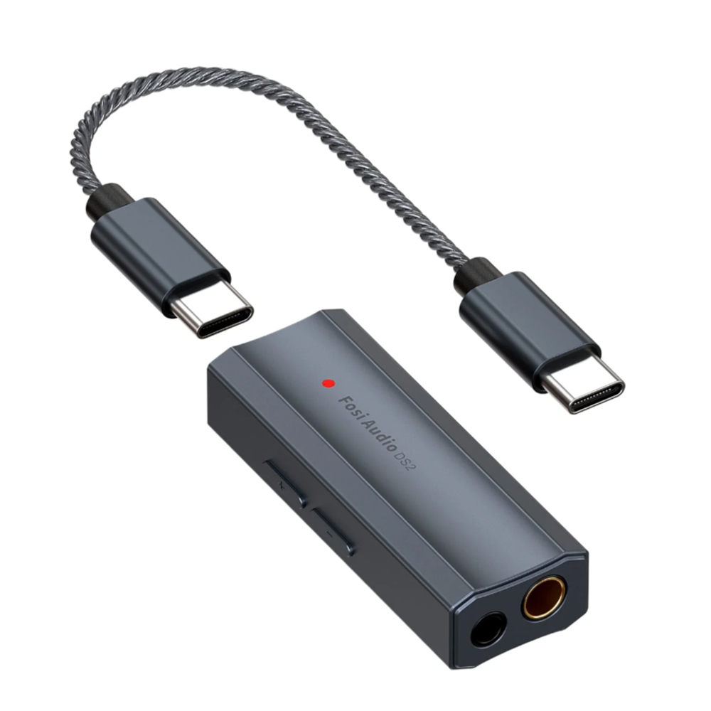 fosi-audio-dac DAC USB C Jack Fosi Audio DS2 2024 Portabil