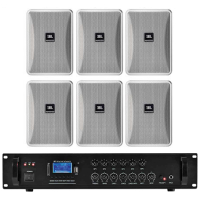 Sistem audio ambiental JBL Control 23-1 WH System-6