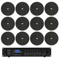 Sistem boxe tavan negre multizona Resolution 5B