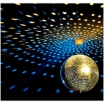 Glob Disco cu Motor si Pinspot LED - Kit complet 3