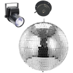 Glob Disco cu Motor si Pinspot LED - Kit complet