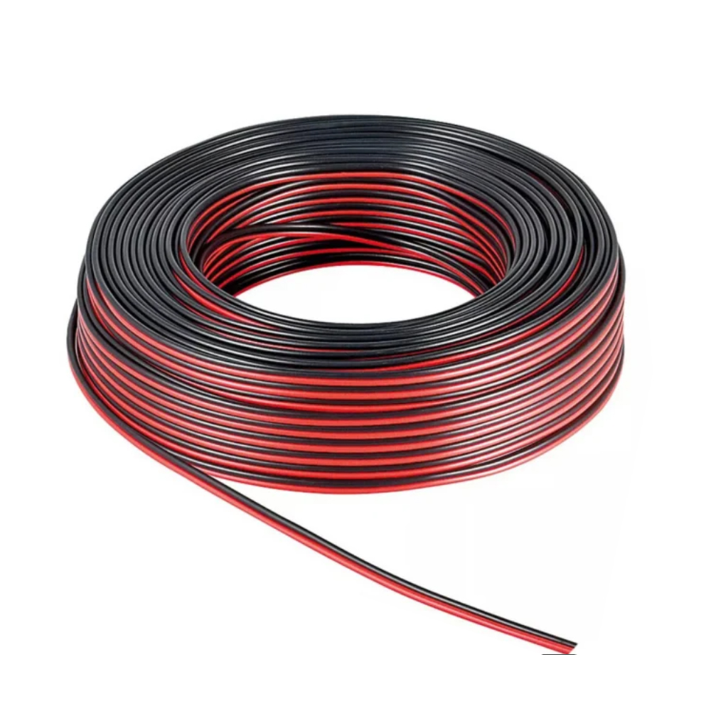 rola-cablu-boxe Cablu difuzor 2x0 5 RED-BLK