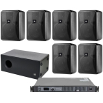 Sistem audio Pub JBL Control 25 Bundle 6.1 Black