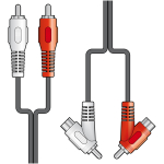 Cablu RCA In-Out cu Prelungire 1.8m