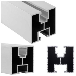 Sina panouri fotovoltaice solare 40x40mm lungime 2400mm