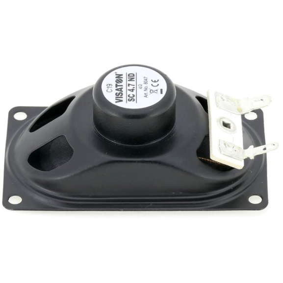 Difuzor Dreptunghiular Visaton SC 4.7 ND - 4 Ohm - full range - Noiz
