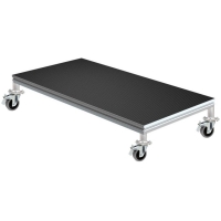 Platforma scena cu roti 2x1 m Podium
