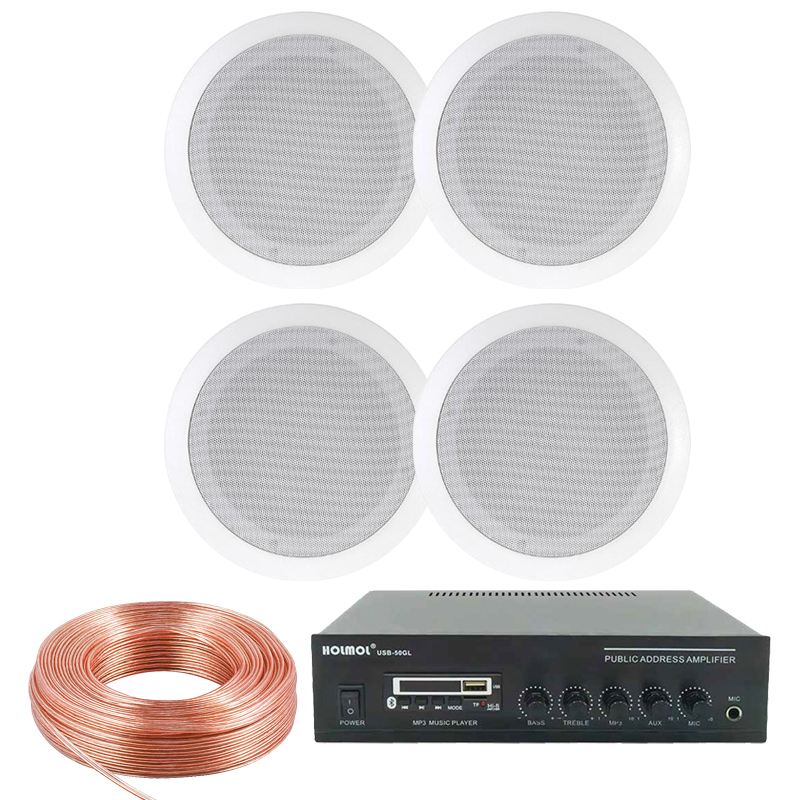 sistem-audio-tavan-horeca Pachet sonorizare ambientala