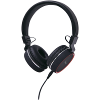 Casti on ear cu fir si microfon AV:Link PH10-BLK