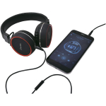 Casti on ear cu fir si microfon AV:Link PH10-BLK 3