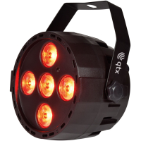 LED PAR DMX RGB cu telecomanda QTX PAR-20
