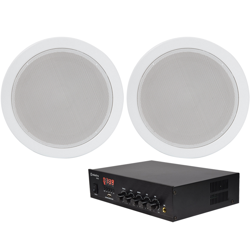 set-2-boxe-tavan Sistem sonorizare cafenea tavan Adastra EC5WT Bundle 2