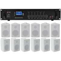 Sistem audio 100V terasa Exterior Adastra BP3W Restaurant Bundle