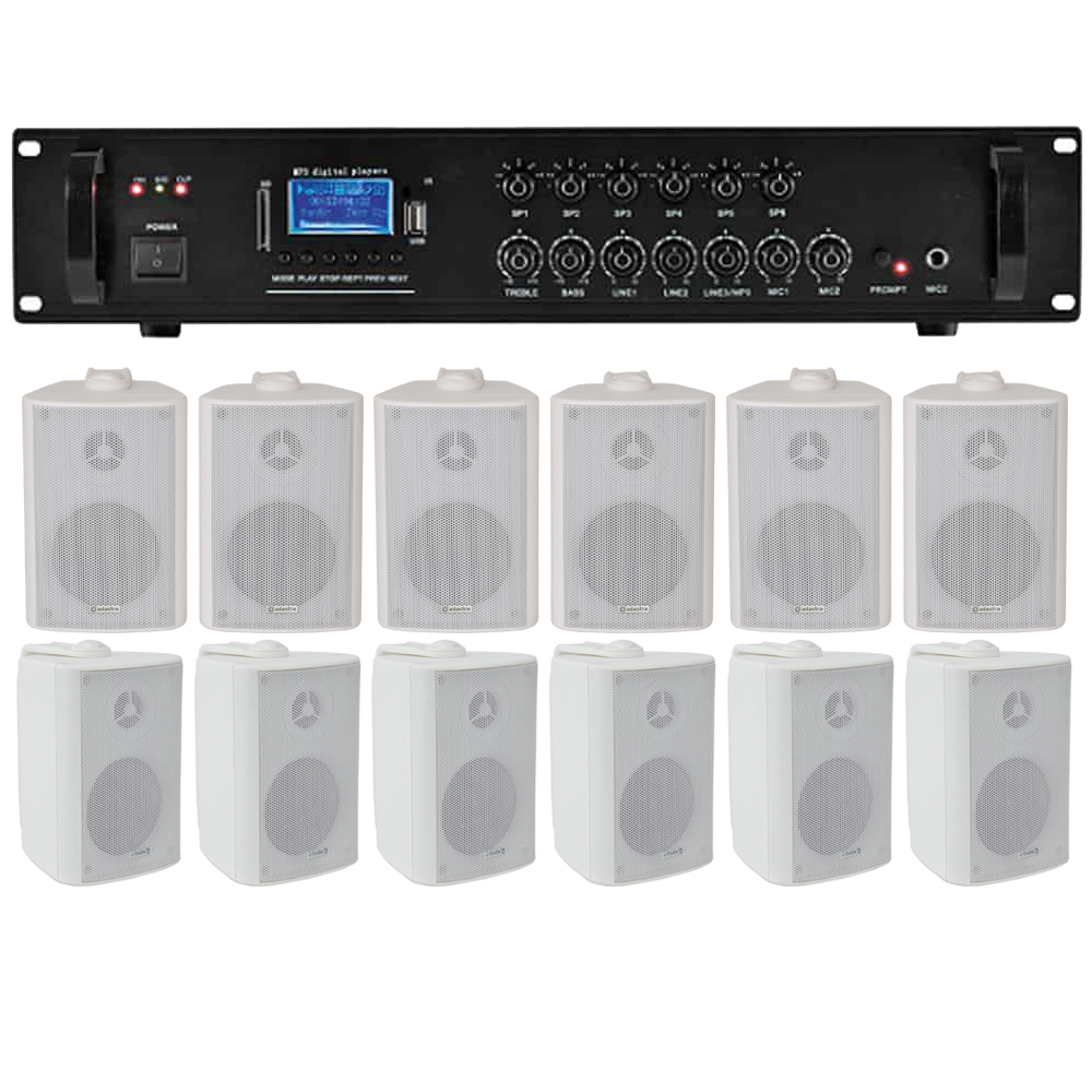sistem-audio-interior-exterior-adastra Sistem audio 100V terasa Exterior Adastra BP3W Restaurant Bundle