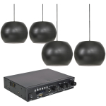 Sistem sonorizare spatii comerciale 4 boxe Adastra PS50B Bundle 4