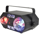 Tetra: LED Moonflower + Ripple + Strobe/UV + Laser Effect