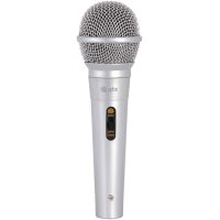 Microfon XLR dinamic vocal silver QTX DM11S