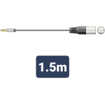 Cablu Jack 3.5 mm XLR Stereo - Mono 1.5 m 2