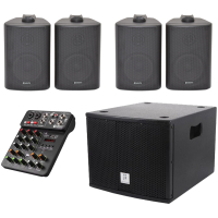 Sistem boxe 4.1 Adastra BC3 + Subwoofer Pub Bundle 4