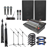 Sistem sonorizare camin cultural Live Sound Bundle 1