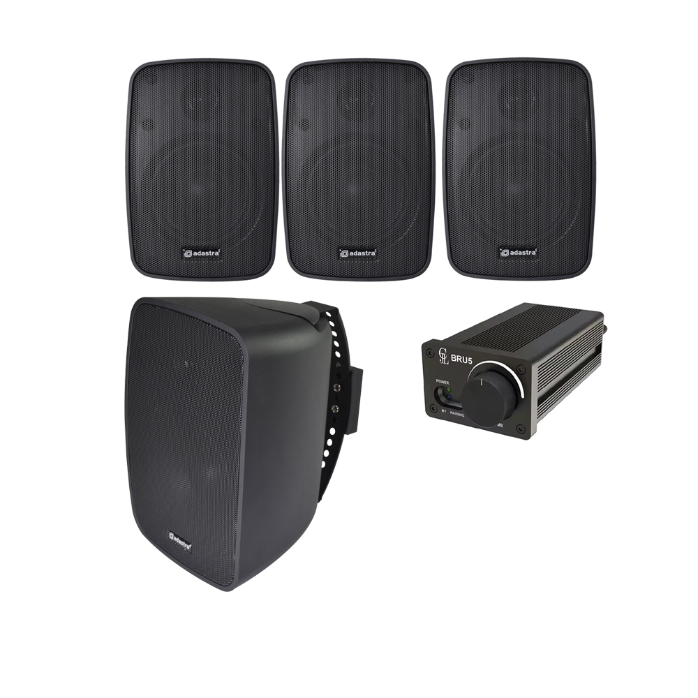 sistem-sunet-outdoor-3 Sistem audio de perete interior exterior 280W RMS Adastra + BRU5 Power Bundle 4