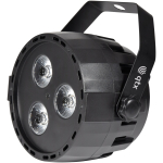 PAR LED RGB Mini DMX cu telecomanda QTX PAR-12 2