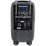 Boxă audio portabilă cu acumulator, bluetooth, 2 microfoane wireless, 10 inch, 2110ADM-CB Alien - imagine 3